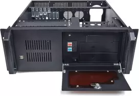 EuroCase 19 colių 4u serverio korpusas, juodas (4U-450)