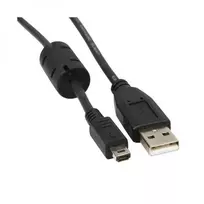 Logo USB kabelis (2.0), USB A M - 14-pin M, 1.8m, juoda, blister, FUJI, EOL