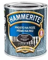 Hammerite Prosto na Rudzie metalo dažų plaktukas, sidabro pilkumo efektas, 0,7 l