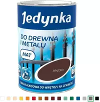 Jedynka Alkidiniai emalio dažai šviesiai pilki 0,9 l