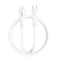 USB kabelis Bwoo (X329CC) „USB-C“ į USB-C (65W) 1m baltas