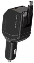 Mobile Origin 90 W automobilinis įkroviklis CA22 - USB-C + USB-A, 2x USB-C laidai