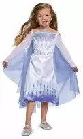 Disguise,Disney Apsiaustas, Disney apsiuva – Disney Ledo šalis kostiumas – Sniego karalienė Elsa (116 cm)