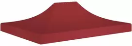 Proginės palapinės stogas, tamsiai raudonas, 4,5x3m, 270 g/m²