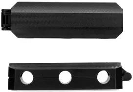 BlueStar Blue Star PJ-OCZ5 magnetic self-adhesive organizer for 3 cables - juodas (2 pcs.)