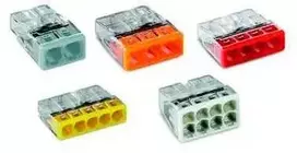 Laido jungtis Wago, 0,5–2,5 mm², 24 A, daugiaspalvė