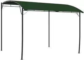 Pavėsinė 3 x 3 x 2,55 m Žalia Audinys ir aliuminis 180 gsm