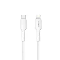 Telforceone Maxlife MXUC-13 cable USB-C - Lightning 1,0 m 27W baltas