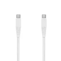Telforceone USB-C - USB-C jungties laidas 1,5 m 20W KNC-C-1.52000 baltas