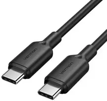 USB-C–USB-C jungtis, 1 m, juodas, TRCBF VENTION