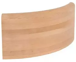 Išorinis lankas moduliniams pirties suoliukams, juodalksnis