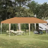 Pop-up šventinis palapinė 575 x 290 x 245 cm Smėlio