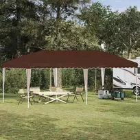 Pop-up šventinis palapinė 575 x 290 x 245 cm Ruda