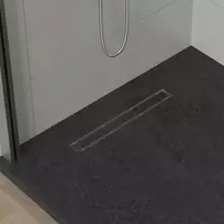 Dušo latakas DRAINY, 800 mm, 360' reguliuojamas pajungimas, nerūd. pl.