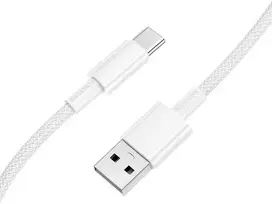 USB kabelis Borofone BX117 USB-A to USB-C 1.0m baltas