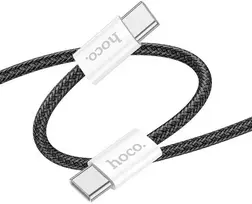 USB kabelis Hoco X104 60W USB-C to USB-C 2.0m juodas