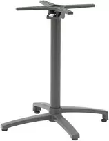Home4You Stalo koja BISTRO 67x67xH72cm Pilka