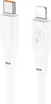 USB kabelis Hoco X93 PD20W USB-C to Lightning 1.0m baltas