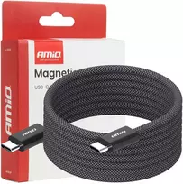 Magnetinis USB-C – USB-C kabelis 60W 200 cm AMIO-04841