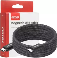 Magnetinis USB-C – USB-C kabelis 60W 100 cm AMIO-04840