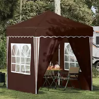 Pop-up šventinis palapinė 195 x 195 x 245 cm Ruda