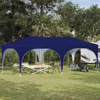 Pop-up šventinis palapinė 575 x 288 x 245 cm Mėlyna