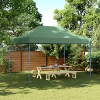 Šventės palapinė Žalia 279 x 410 x 315 cm Oksfordo audinys