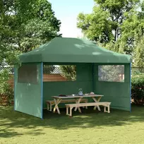 Šventės palapinė Žalia 279 x 410 x 315 cm Oksfordo audinys