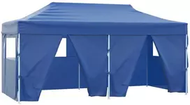 Šventės palapinė Mėlyna 291 x 580 x 315 cm Oksfordo audinys