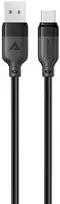 USB kabelis Acefast C16-04 USB-A to USB-C 1.2m juodas