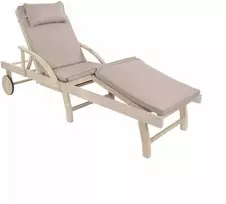 Sulankstomas gultas „St. Tropez“, smėlio spalvos