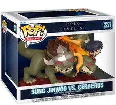 FUNKO POP! Vinilinė figūrėlė: Solo Leveling - Sung Jinwoo vs. Cerberus, 9 cm