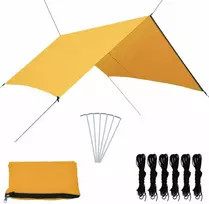 Lauko tentas, geltonos spalvos, 3x2,85m