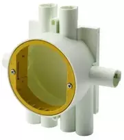 Egant DĖŽ INSTALIACINĖ 26MM PLOKŠTEI 8JUNGČIŲ, 82x48mm