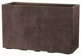 Vazonas „Granitas“ su vandens rezervuaru ir ratukais, 62 cm