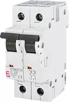 Automatinis jungiklis ETIMAT10, 2P, C, 10kA, 25 A