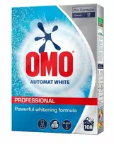 Chemia OMO Diversey skalbimo milteliai, 108 skalbimai, balti, 5,4kg