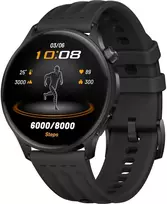 Išmanusis laikrodis OPPO Watch S älykello fluorokumirannekkeella, musta