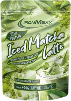 IronMaxx Iced Matcha Latte 400g. (baltymų matcha gėrimas) (Iced Matcha Latte skonis)