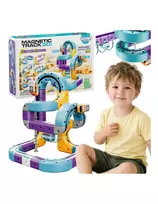 WOOPIE Magnetic Train Track Construction Set with Attraction Effect 54 pcs.
