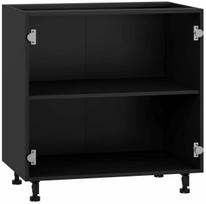 Karkasas Vento D-80/82, 52 cm x 80 cm, 82 cm, juoda sp.