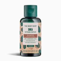 The Body Shop Shampoo Shea - Intense Repair sviestmedžių atkuriamasis šampūnas, 60 ml