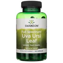 "Swanson Full Spectrum Uva Ursi Leaf" 450 mg - 100 kapsulių