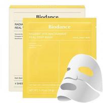 Biodance Biodance Radiant Vita Niacinamide veido kaukė su niacinamidu, 4 vnt.