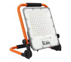 Įkraunamas LED prožektorius su stovu LED/100W/3,2V 5000K 5000 mAh IP65 oranžinis