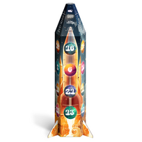 Advento kalendorius "Saldumynai Raketa" 24  dienų 24 maišeliai