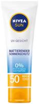 Kremas įdegio priežiūrai veidui Nivea Sun Shine Control Light Tinted SPF50, 50 ml