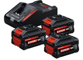 BOSCH AKUMULIATORIUS 18V 8,0Ah EXPERT 3vnt. + ĮKROVIKLIS EXAL18V-160