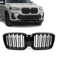 Performance priekinės Grotelės skirtos BMW G01 X3 LCI / G02 X4 LCI (21-24), dvigubos, juodos blizgios