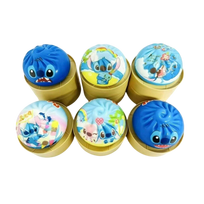 Didelis koldūnas skvišas / Kawaii squishy dumpling dėžutėje - Stitch
